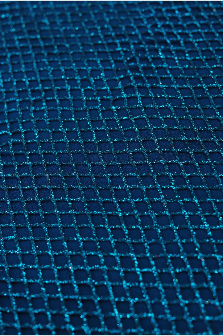 ELASTIC GLITTER TULLE T2836