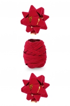 VELVET RIBBON AND ROSETTE SET
