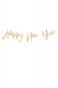 BANER HAPPY NEW YEAR 66x18cm