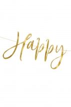 BANER HAPPY NEW YEAR 66x18cm