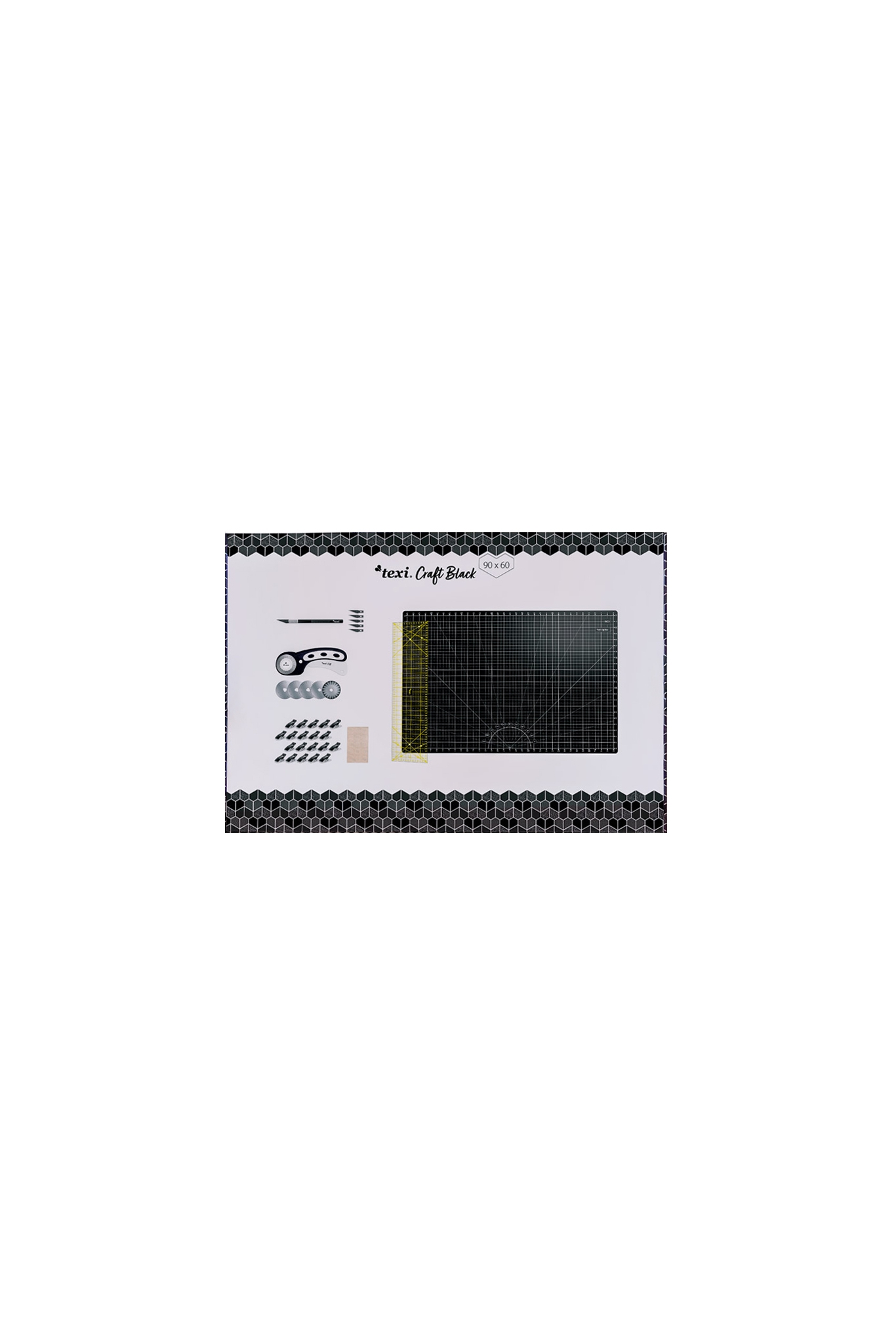 Cutting and slicing kit, size 90 x 60 cm