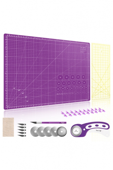 Zestaw do cięcia i krojenia w rozmiarze 60 x 45 cm Purple