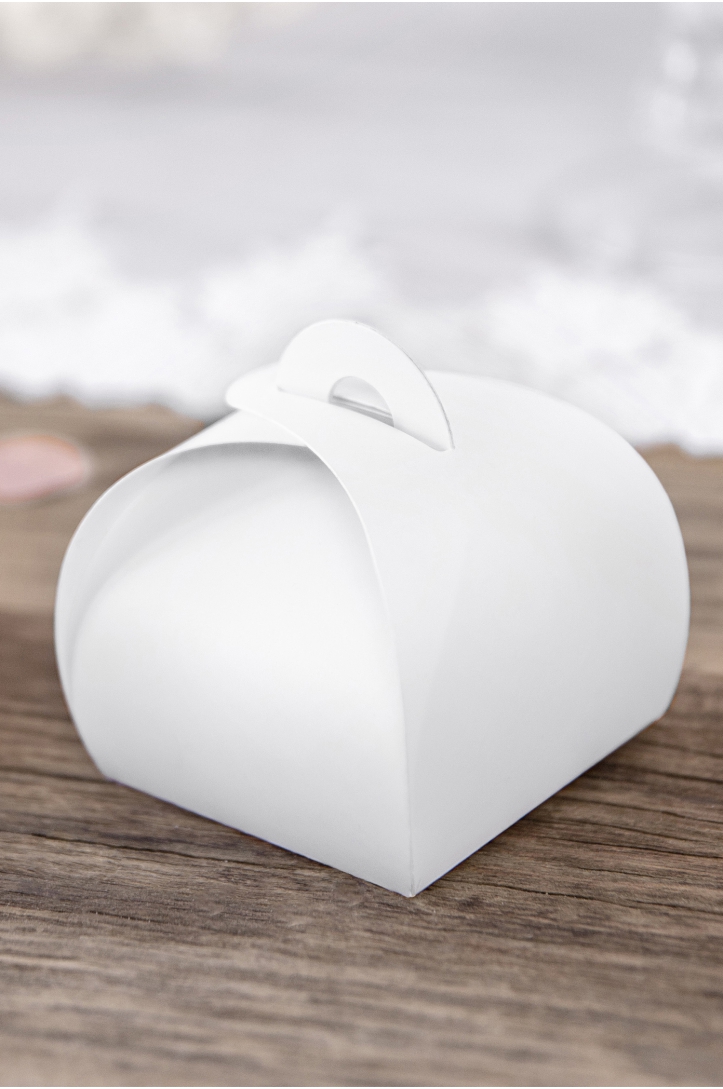 WHITE BOXES 6x6x5,5 cm
