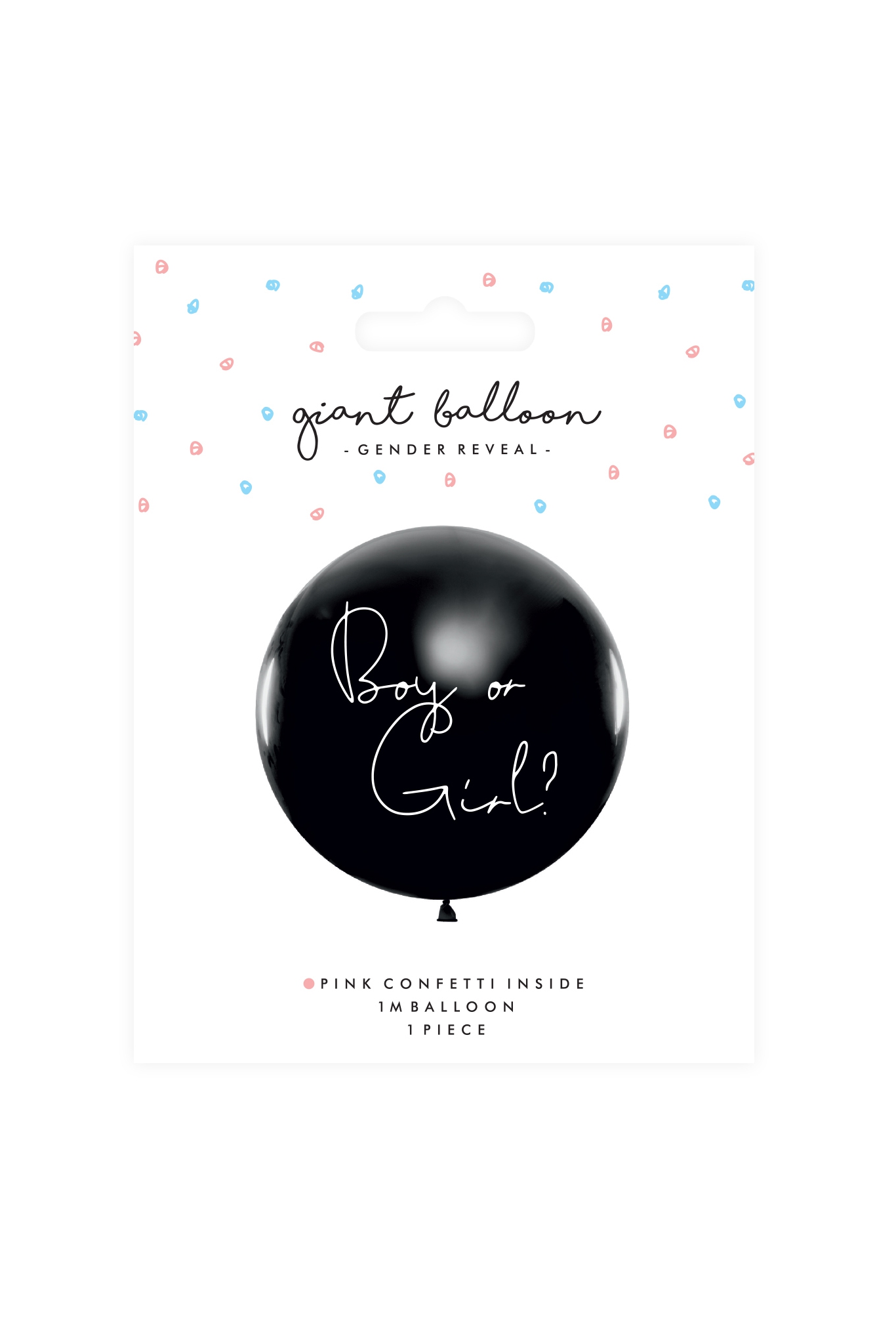 BALON GENDER REVEAL DZIEWCZYNKA