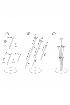 BALLOON STAND 72 CM