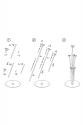 BALLOON STAND 72 CM