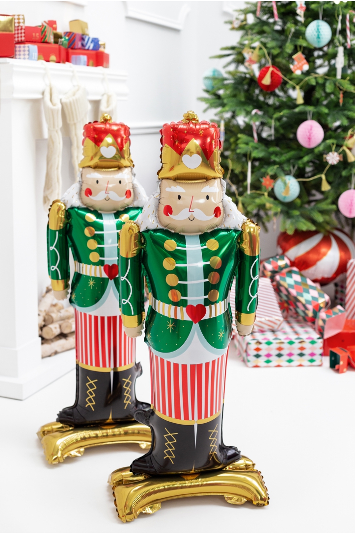 STANDING NUTCRACKER FOIL BALLOON 34X85CM