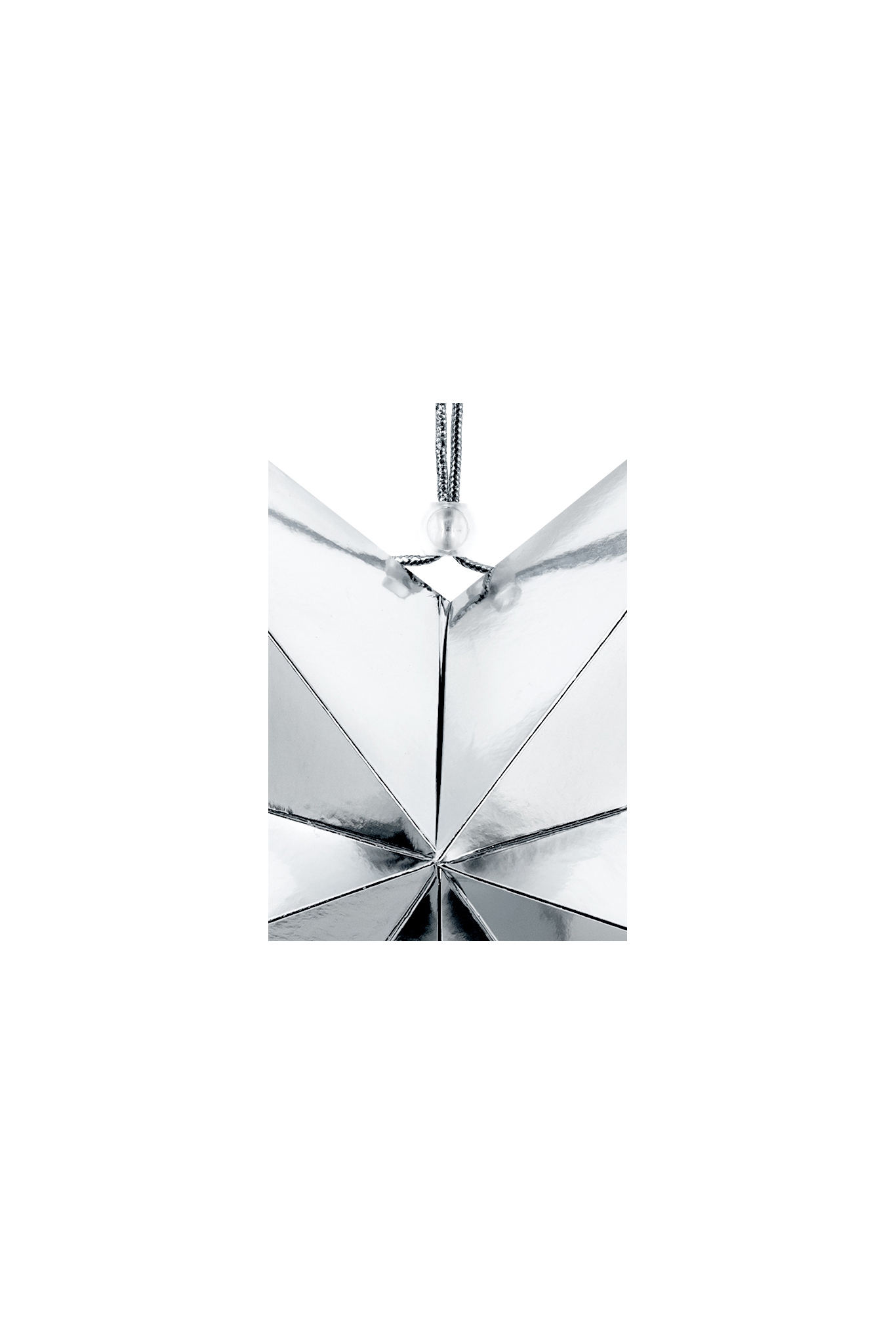 PAPER STAR 70 CM SILVER
