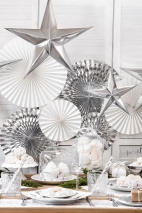 PAPER STAR 70 CM SILVER