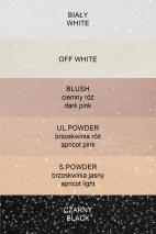 TULLE WITH GLITTER AK-BM BLUSH