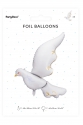 Balon foliowy Gołąb