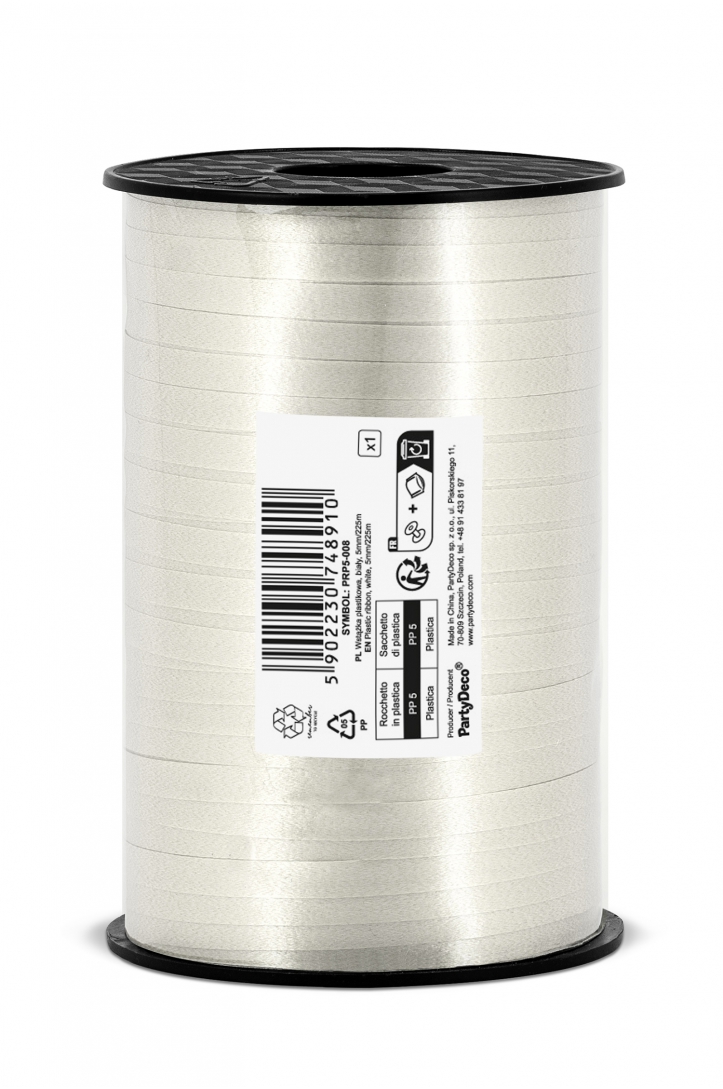GOLD PLASTIC RIBBON 5mm/225m