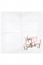 Serwetki Happy Birthday
