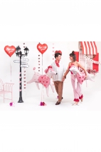 Balon foliowy Serce ''I love you''