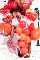 Balon foliowy Serce ''I love you''