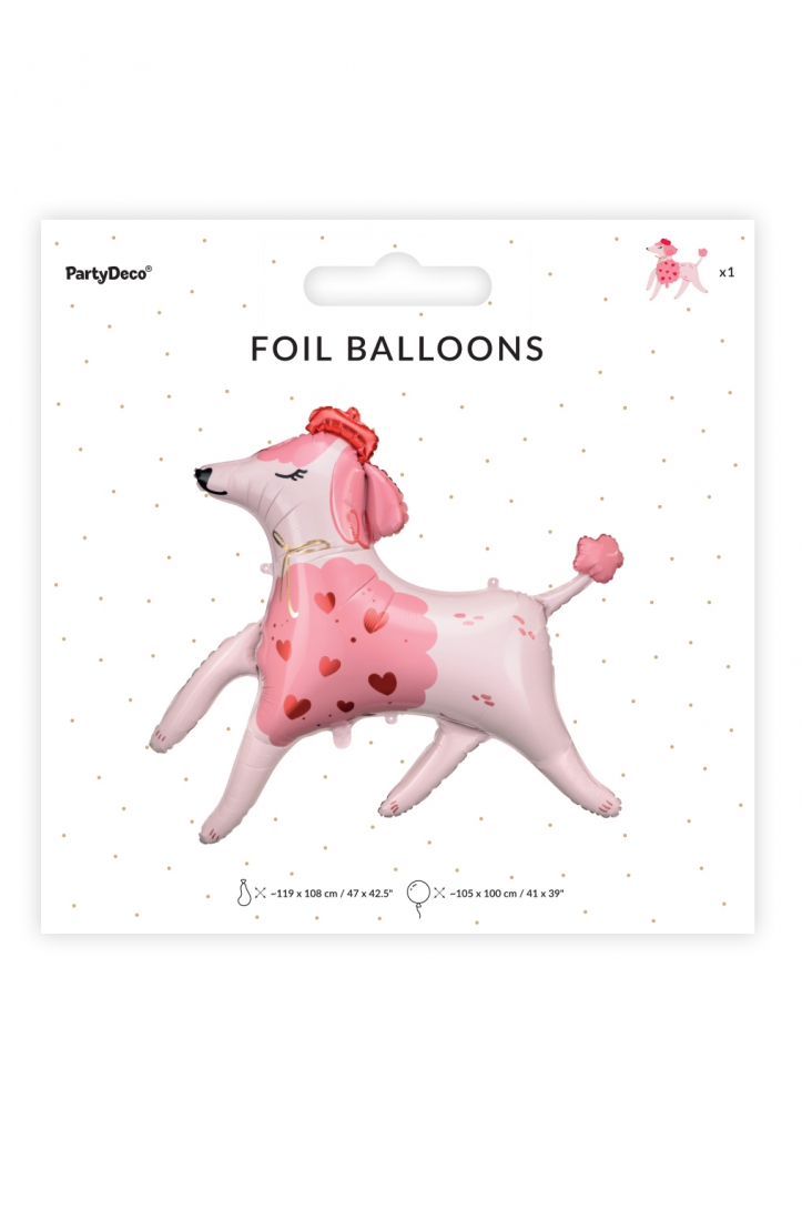 Folienballon Pudel