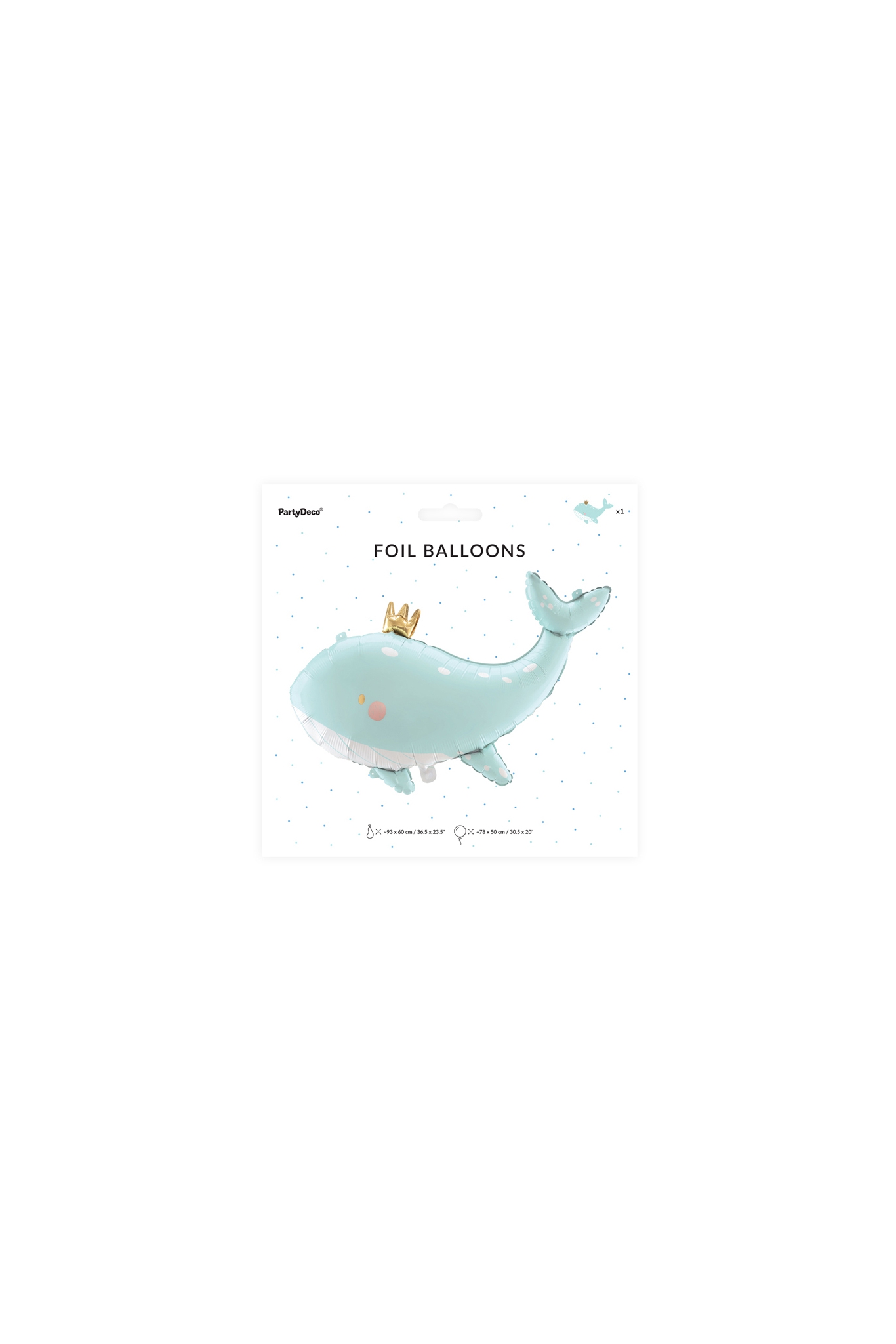 Foil Balloon Whale