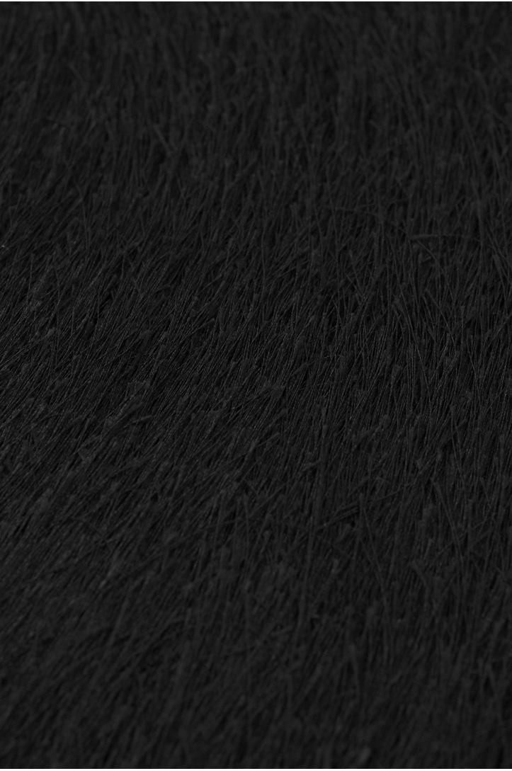 Fringe knit fabric