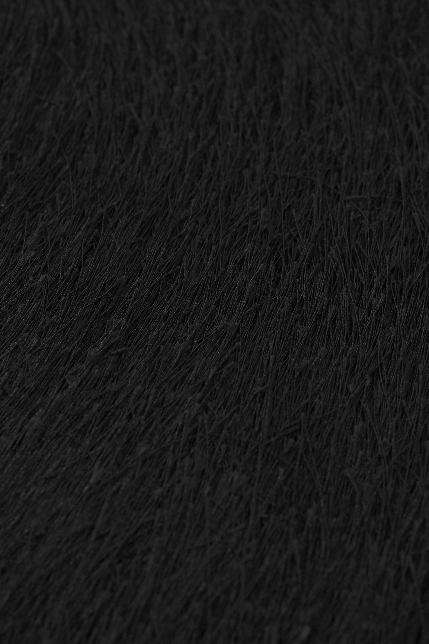 Fringe knit fabric