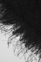Fringe knit fabric