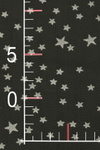 Tulle with star flock IT4007673