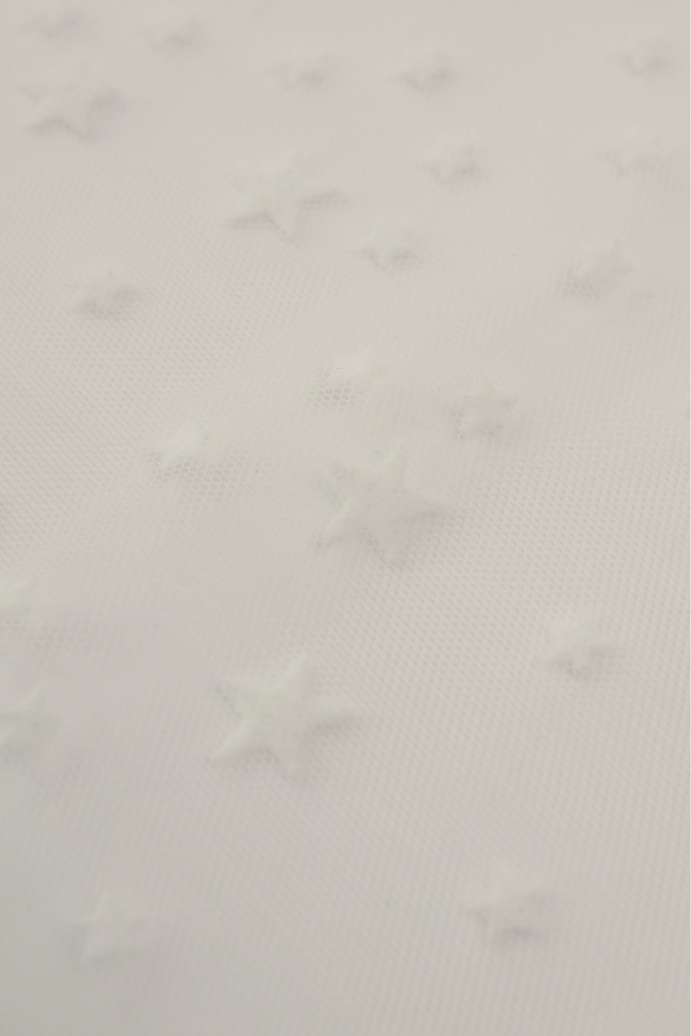 Tulle with star flock IT4007673