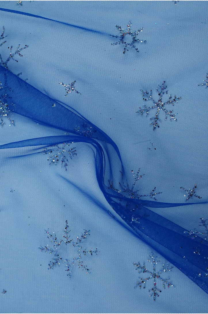 Glitter Snowflakes Tulle SKYRT0020