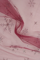 Glitter Snowflakes Tulle SKYRT0020
