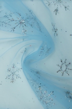 Glitter Snowflakes Tulle SKYRT0020