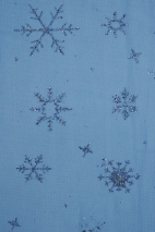 Glitzer-Schneeflocken-Tüll SKYRT0020