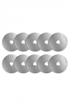 Rotary cutter blade 45mm, straight, 10 pcs/pack