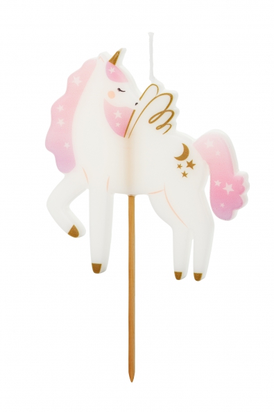 Geburtstagskerze Einhorn