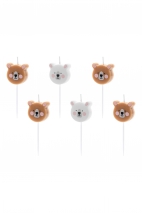 Birthday candles Bear