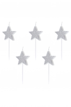 Birthday candles Stars