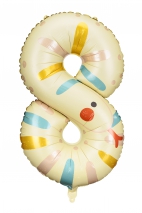 Foil Balloon Number Animal