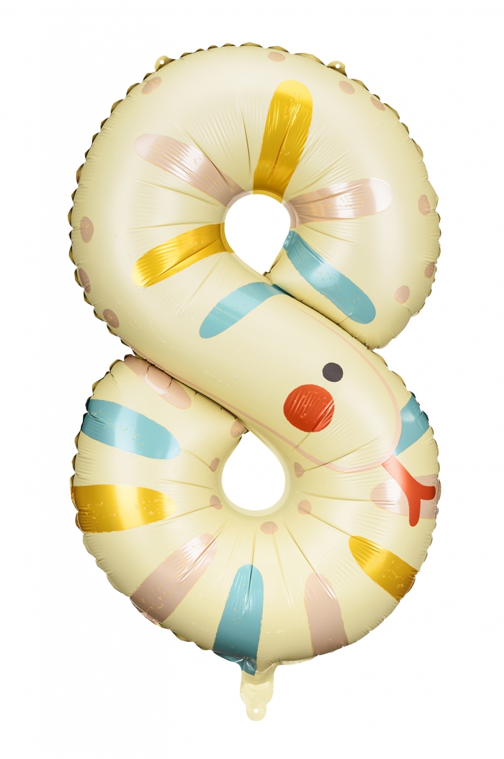 Balon foliowy Cyfra Zwierzątko