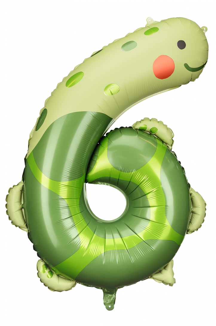Foil Balloon Number Animal