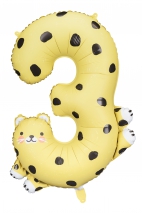 Foil Balloon Number Animal