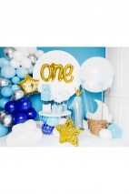 Balon foliowy Cyfra 1 Różowy