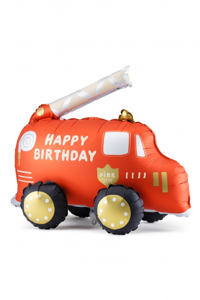 Folienballon Feuerwehrauto
