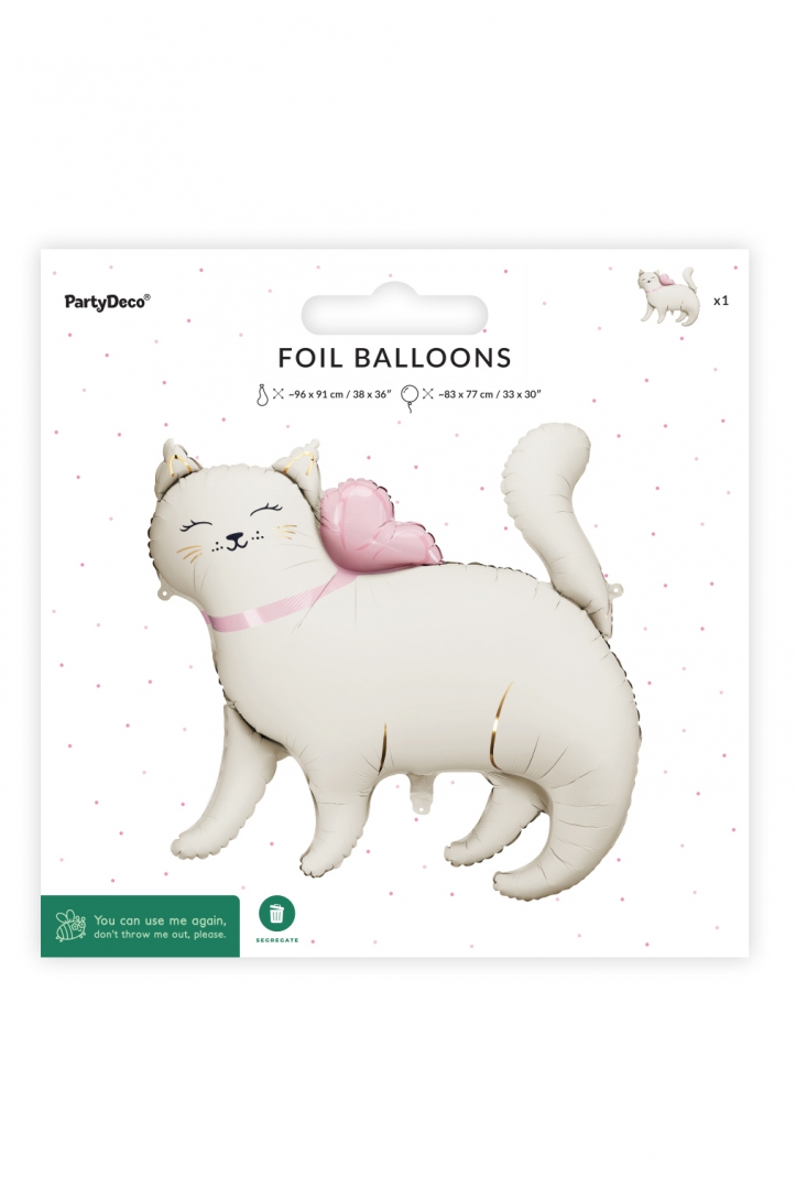 Balon foliowy Kotek