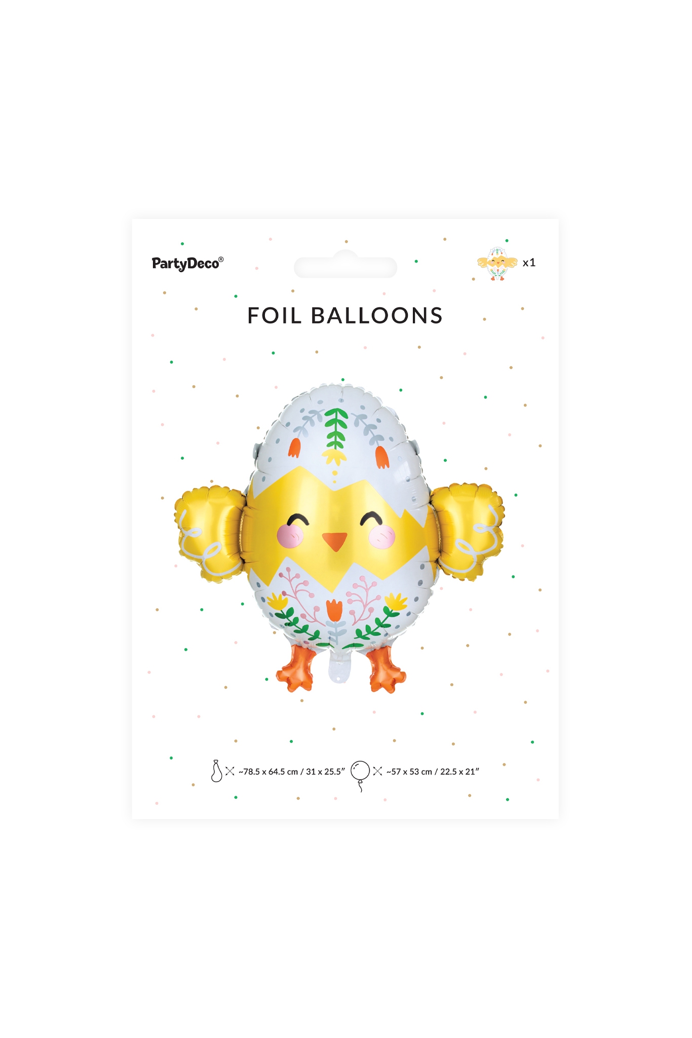 Foil Balloon Chick