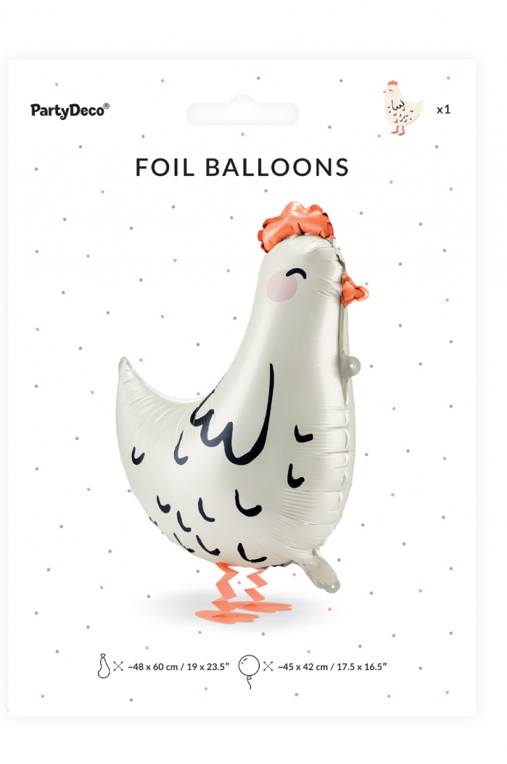 Folienballon Huhn