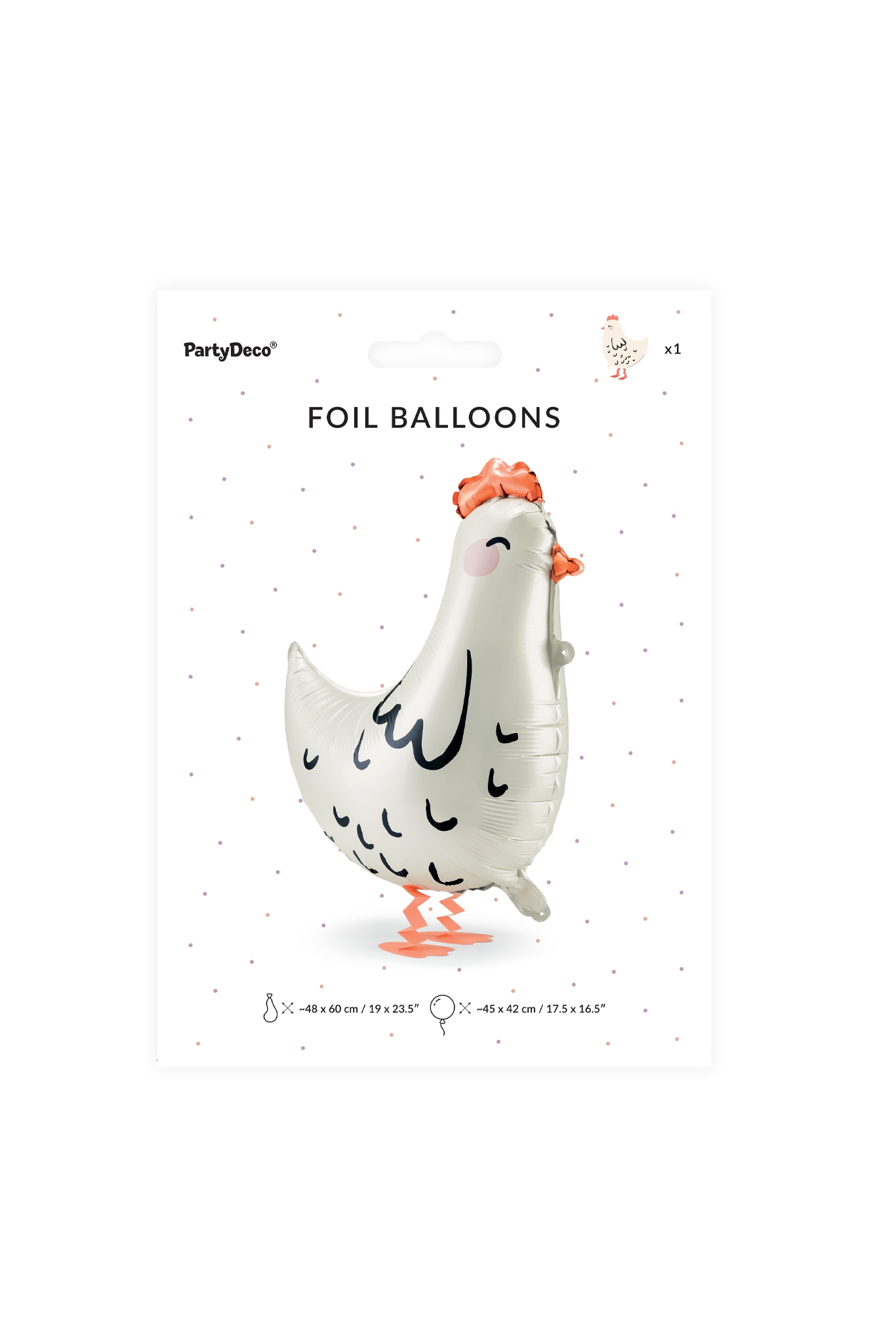 Folienballon Huhn