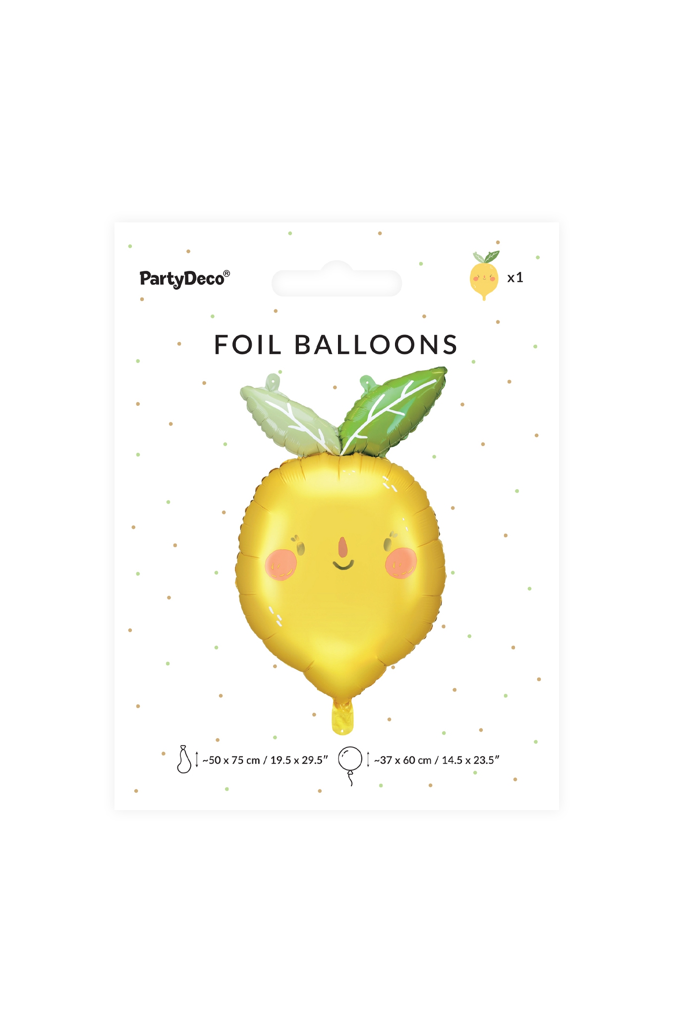 Foil Balloon Lemon