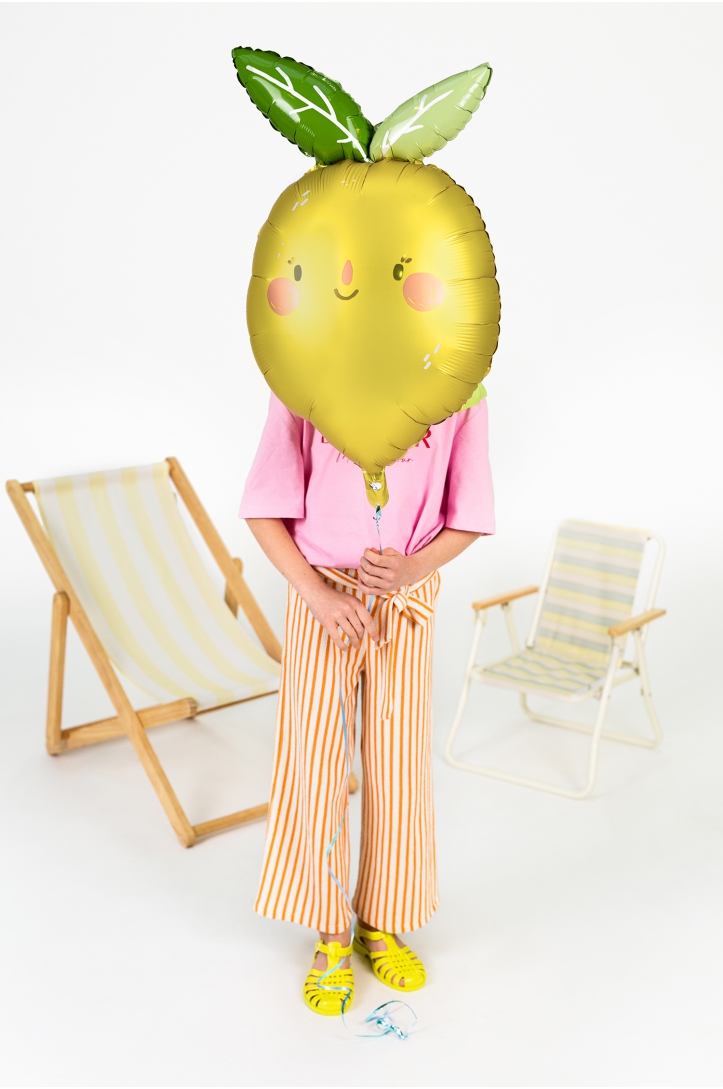 Folienballon Zitrone