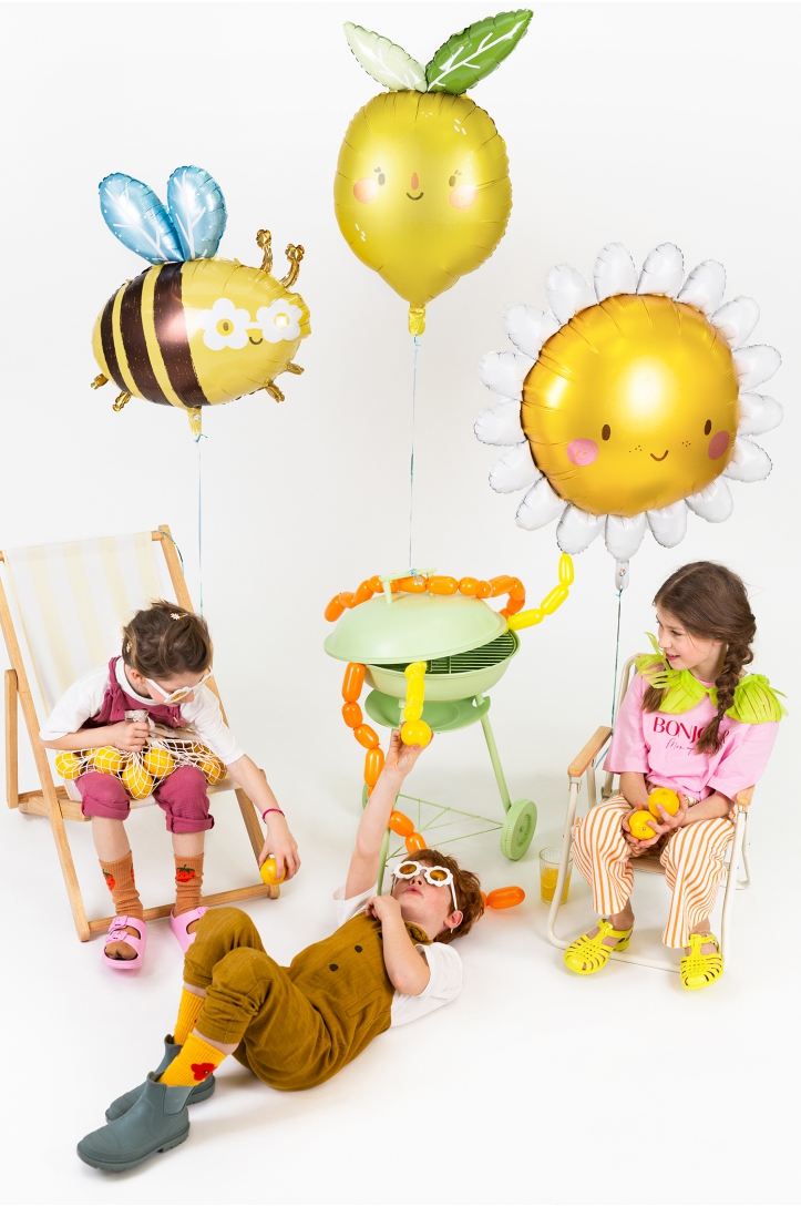 Folienballon Zitrone