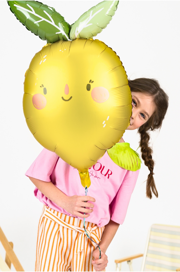 Folienballon Zitrone