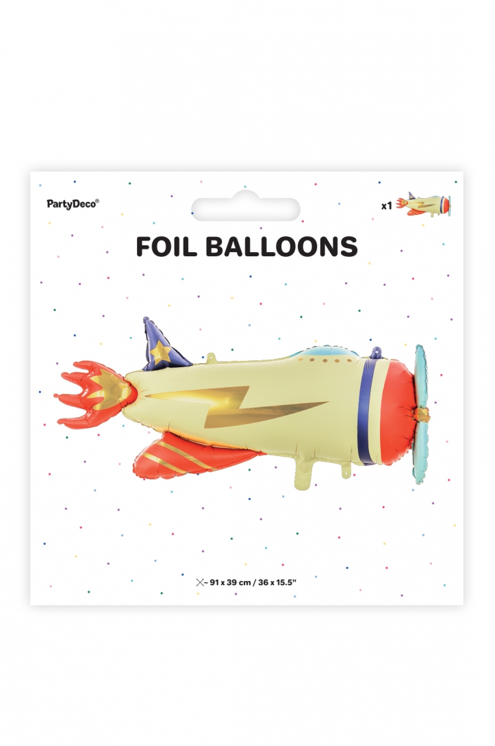 Folienballon Flugzeug