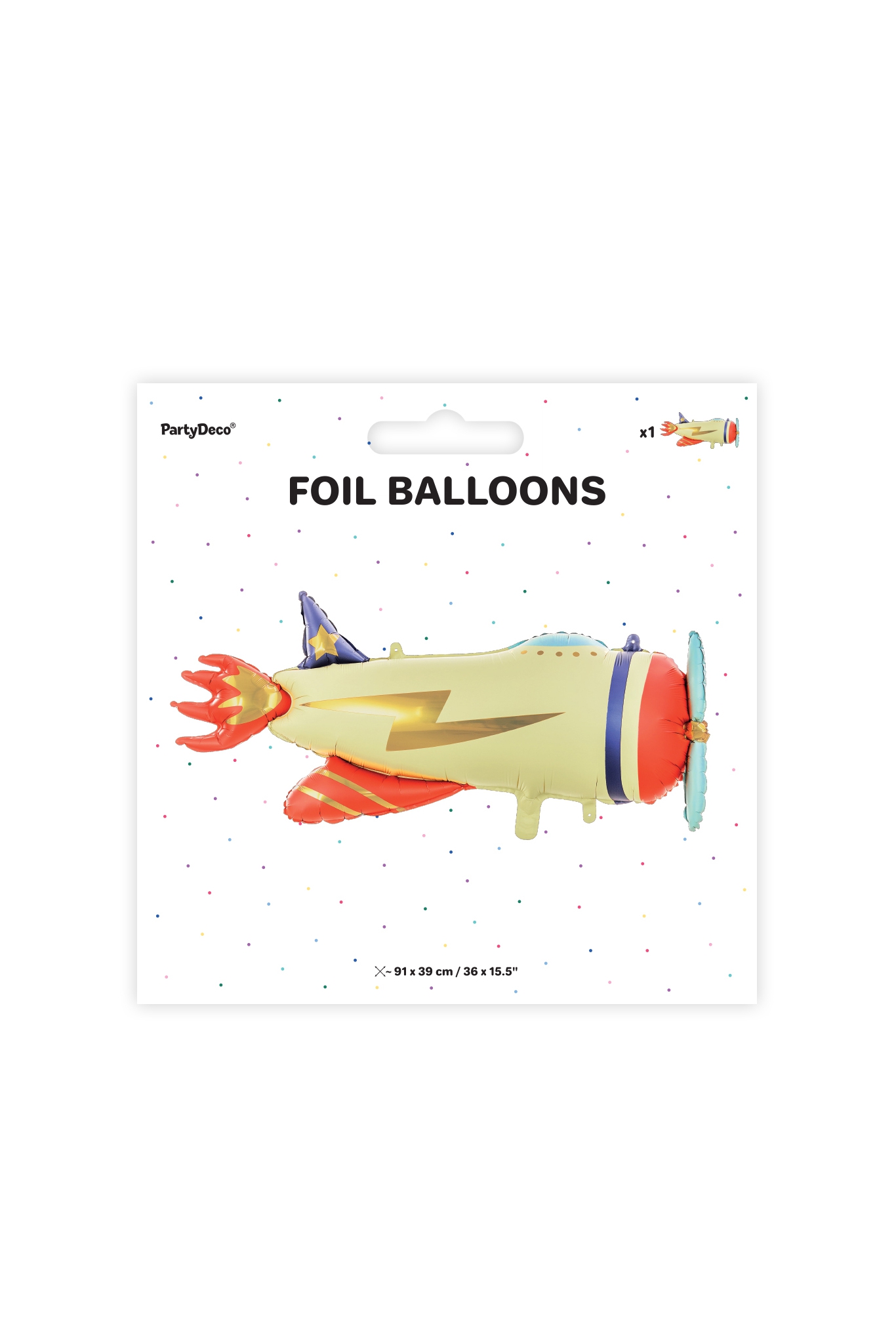 Foil balloon Airplane